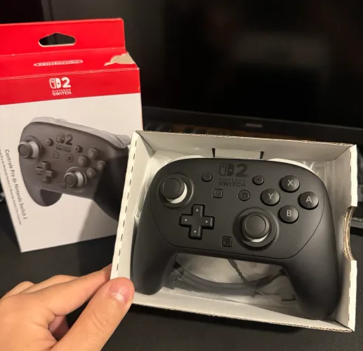 Pro controle switch 2 - Pro controller - Manete - NF + GARANTIA