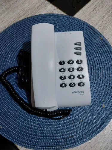 Telefone Intelbras novo na caixa