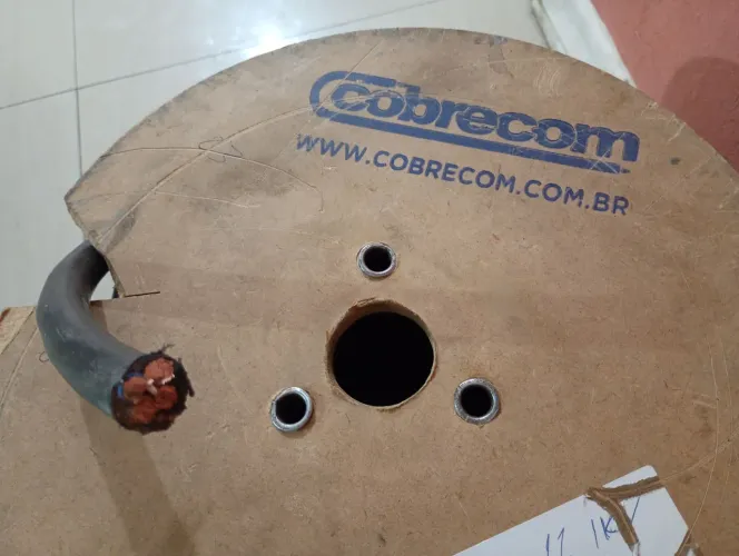 Cabo pp 4 vias 16mm cobrecon valor R$ 80,00 o metro 