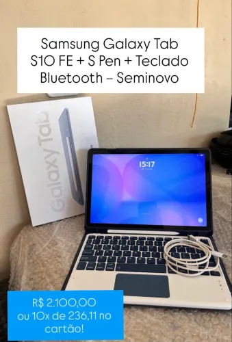 Samsung Galaxy Tab S10 FE + S Pen - Novo