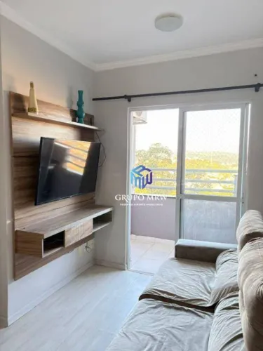 Apartamento com 2 dormitórios para alugar, 80 m² por R$ 3.018/mês - Alpha Club Residencial