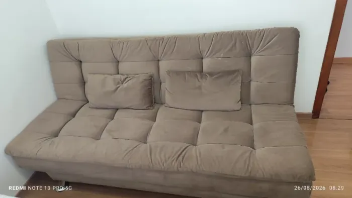 Sofá cama 3 lugares casal