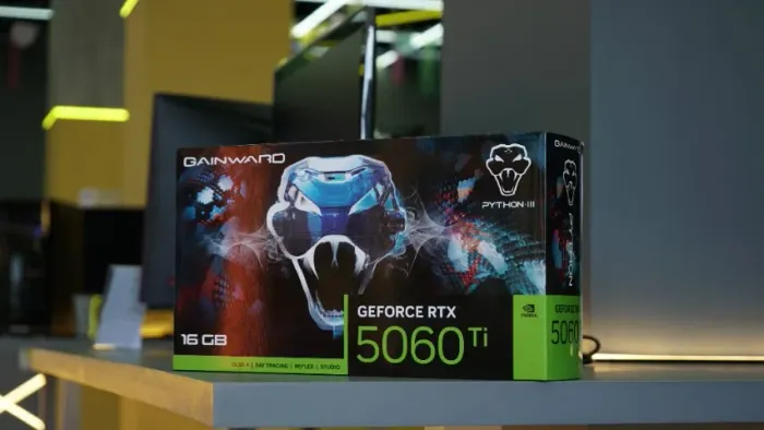 Placa de Vídeo Gainward RTX 5060 Ti Python III 16GB GDDR7 por R$3.899,00