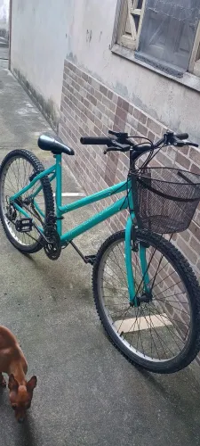 Vendo uma bicicleta aro 26 motivo está parada