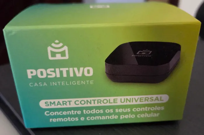 Controle Remoto Universal Inteligente Positivo Smart Home Preto - Universal