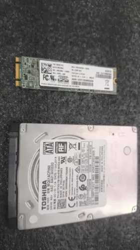KIT SSD 128 GB mais HD 2.5 500gb nem defeitos
