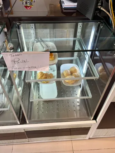 Estufa quente para salgados