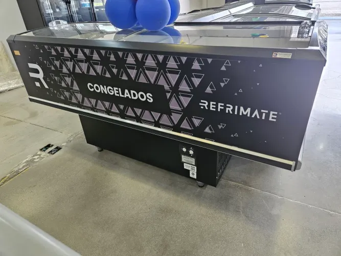ilha de congelados 2 metros 520L