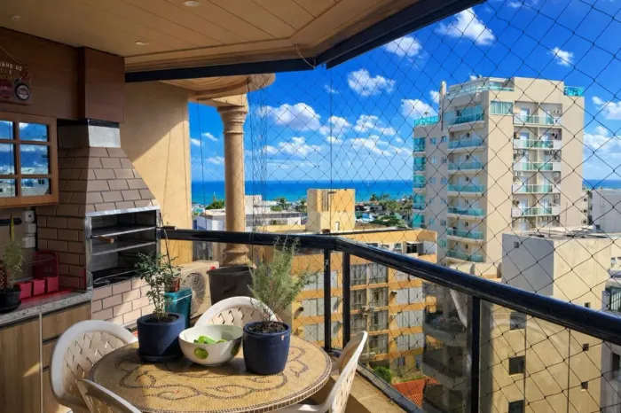 Apartamento para Venda em Guarujá, Enseada, 4 dormitórios, 4 suítes, 5 banheiros, 3 vagas