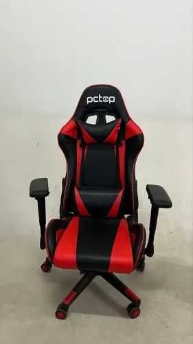 Cadeira Gamer PCTop Strike 1005 Vermelha/Preto
