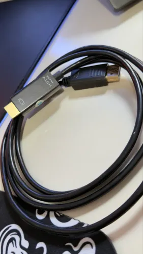 Cabo display port para hdmi