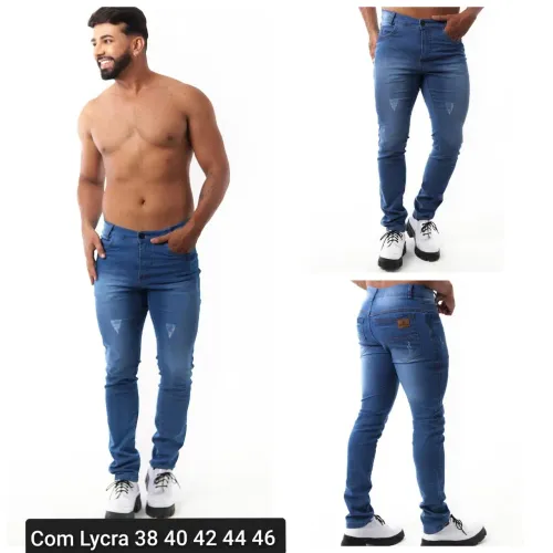 Calças jeans masculina 