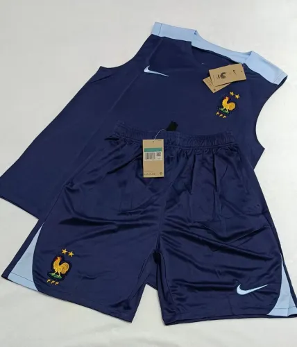 Conj. Treino seleção França 24/25 regata + short