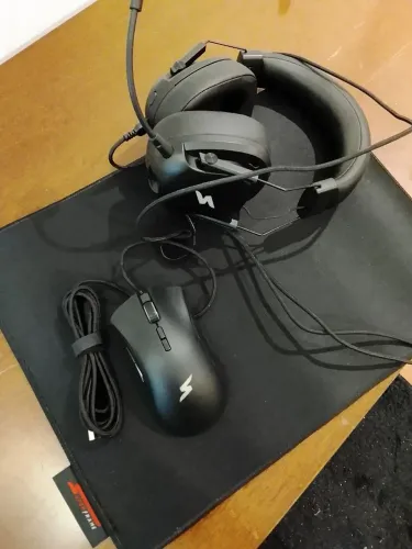 Kit mouse, headset, mousepad
