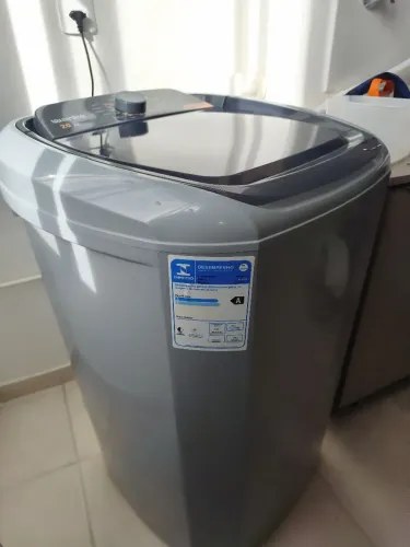 Máquina de lavar Wanke 20kg cinza
