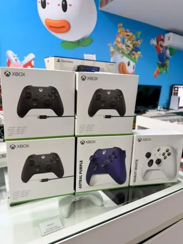 Controle Xbox lacrado novos R$420,00