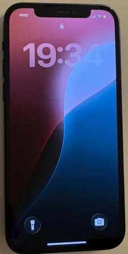 iPhone 12 preto de 64 GB , ótimo estado e com a caixa 
