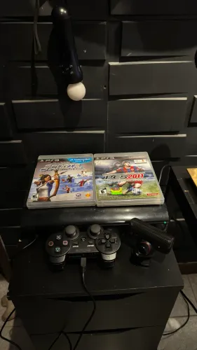 PS3 Super Slim Desbloqueado HEN + PS Move