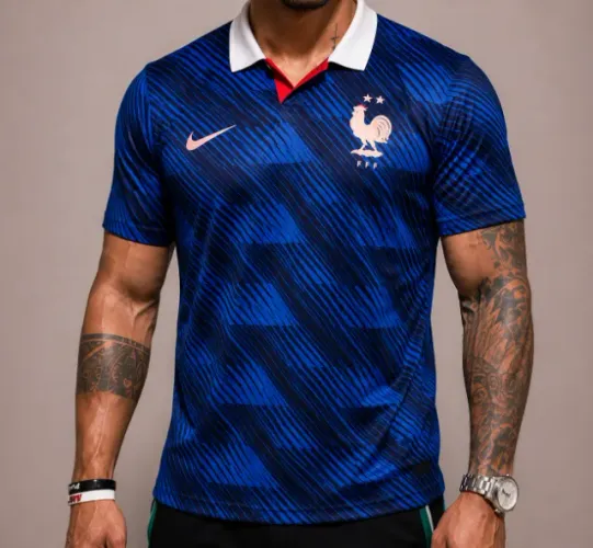 Camisa França Seleção Copa do Mundo 2026 Vários Tamanhos