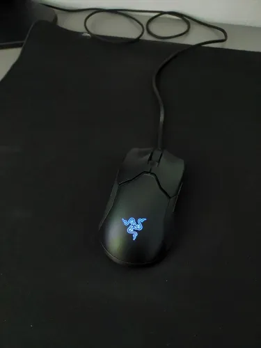 Kit Gamer: Mouse Razer Viper + Mousepad HyperX Pulsefire Mat + Teclado Hyperx de Brinde!