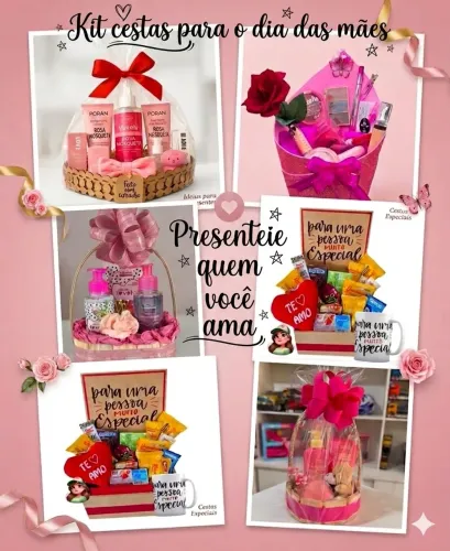 Kit cestas de presente 