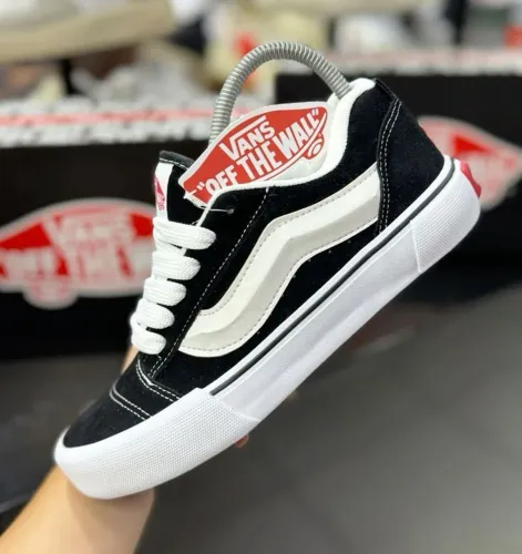 Tênis Vans Old Skool Unissex Preto Branco Casual Skate Streetwear | 34 ao 43
