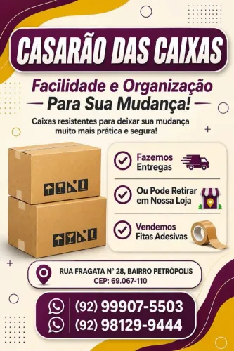 Caixas para mudança