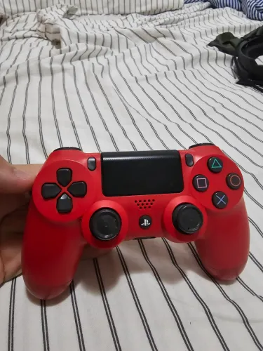 Controle PS4 - Magma Red Original