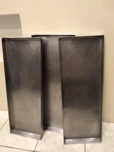 Bandejas grande inox