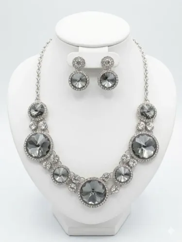 Conjunto Max colar e brinco