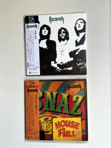 Nazareth + Snaz cd Japones MLP SHMCD