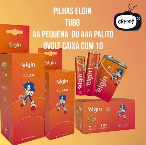 Palito AAA Elgin 80 unidades.