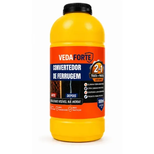 Removedor De Ferrugem 2 Em 1 Trata E Protege Metal
