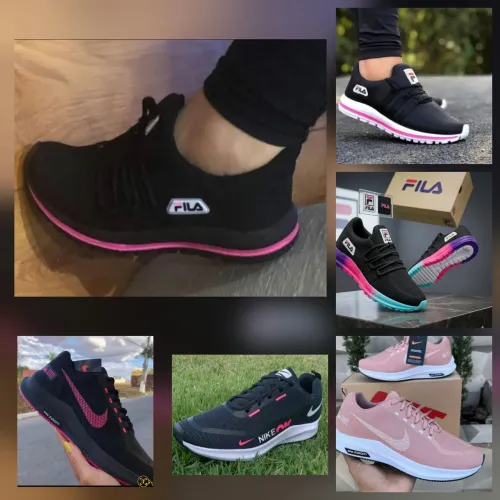 Tênis feminino fila e Nike