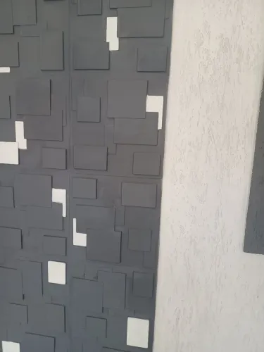 Pintura e instalação placa Gesso 3D !! Decore