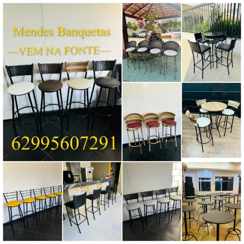BANQUETA BANQUETAS DIRETO DA FÁBRICA