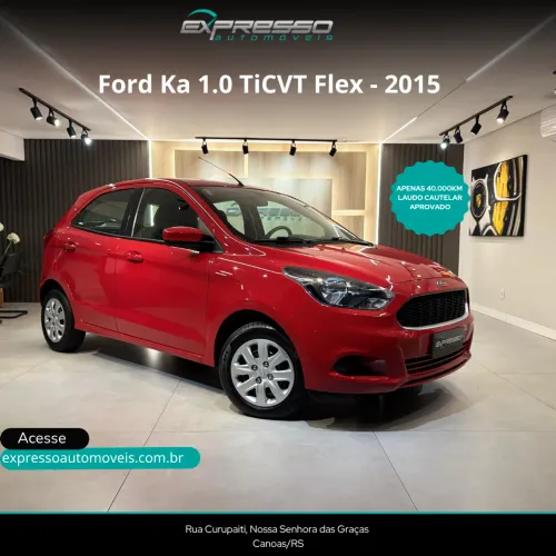 Ford KA 1.0 Se/se Plus Tivct Flex 5P 2015