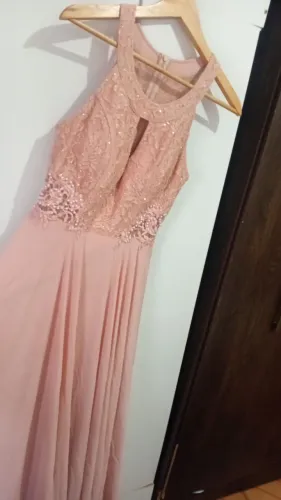 Vestido madrinha rose 