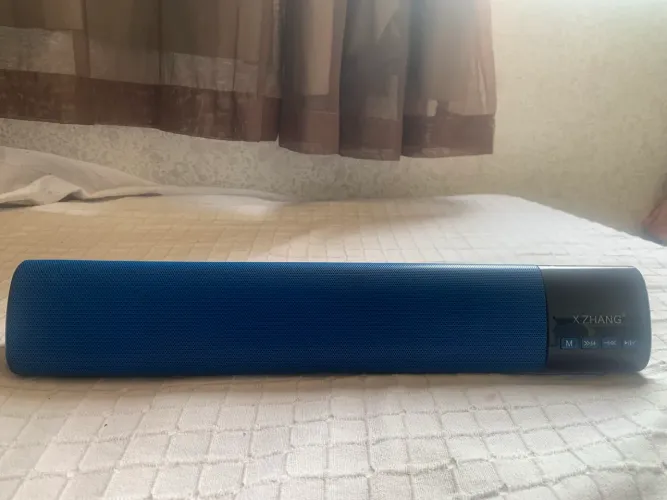 Caixa De Som Bluetooth X Zhang B28S Azul - Estado De Nova!