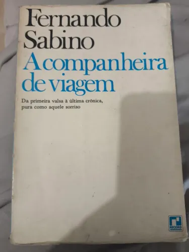 Livro A companheira de Viagem de Fernando Sabino