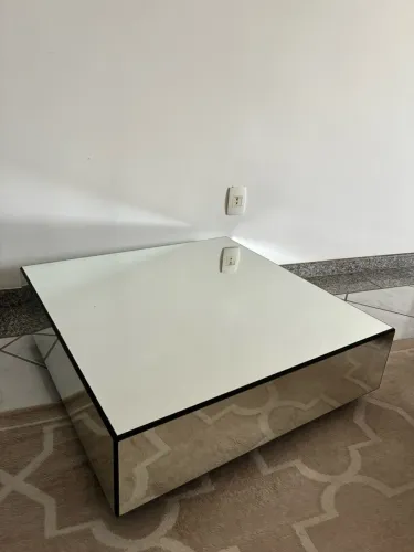 Mesa de centro espelhada Tok&Stok