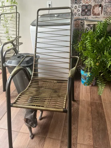 Cadeiras de maçarão novas sem detalhes  são 2 iguais 