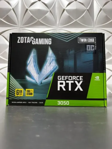 Placa de vídeo RTX 3050 6GB Zotac Gaming - Loja Física - Garantia - Parcelamento 36x bolet
