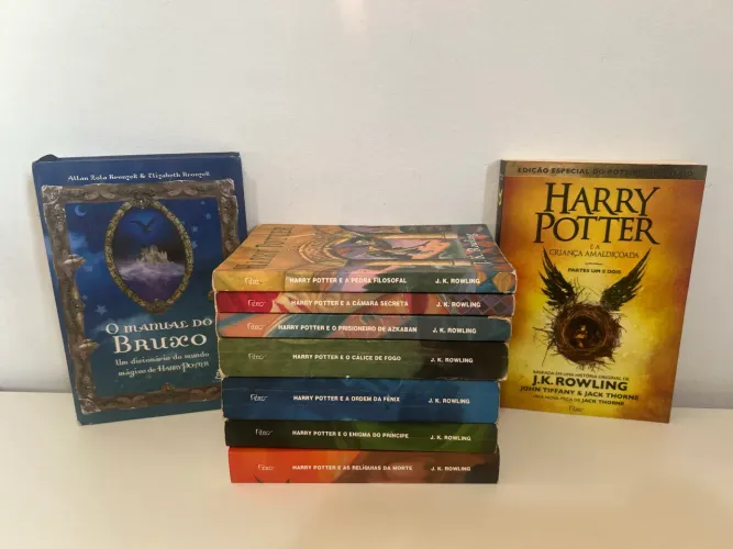 HARRY POTTER COLEÇÃO COMPLETA + BÔNUS