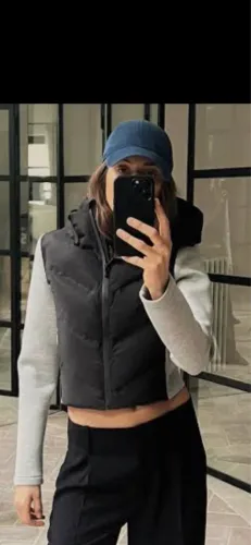 Casaco Puff Pluma de Ganso da Zara
