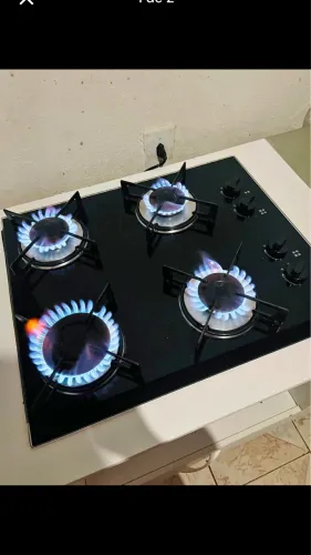 Vendo cooktop preto