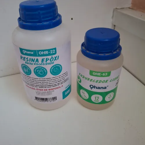 Resina Epoxi + endurecedor (lacrada)
