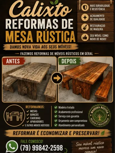 Reforma de mesas