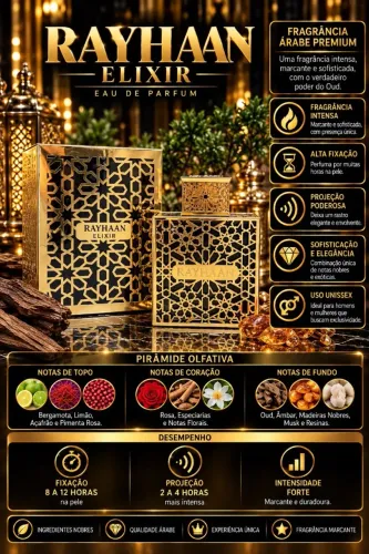 Perfume RAYHAAN ELIXIR - EAU DE PARFUM 100 ML