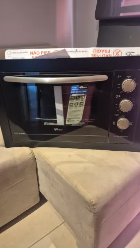 FORNO ELÉTRICO DE EMBUTIR FISCHER 48L NOVO!!